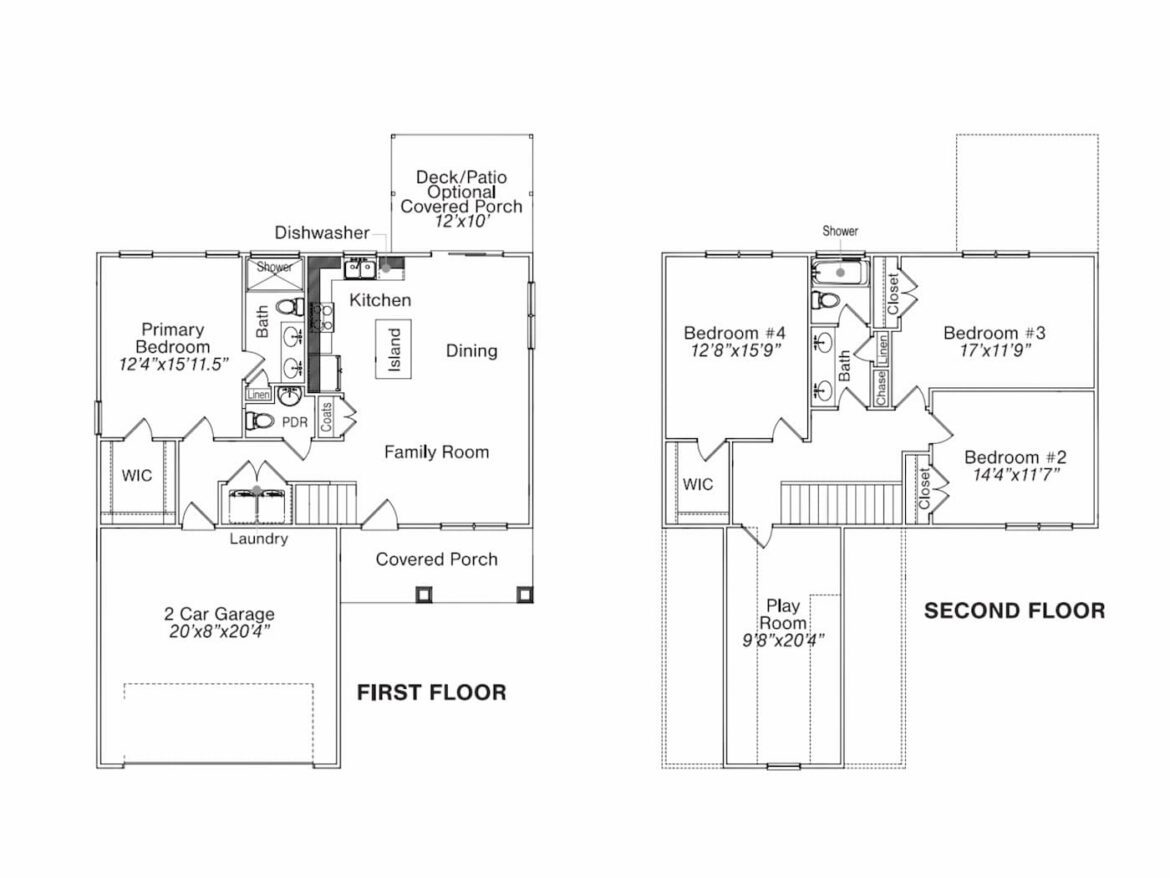 the Nicholson floor plan